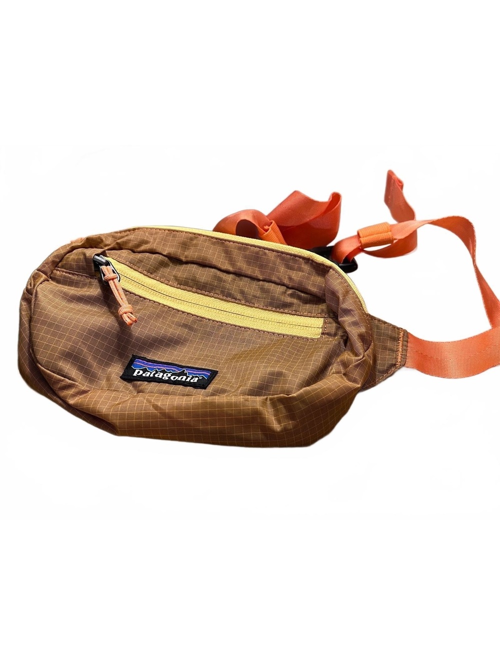 Patagonia Ultralight Black Hole Hip Pack brown coral yellow
